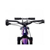 Kids Ride Shotgun 2.0 child bike seat handlebars in black with 250mm length and 19mm grips, designed for kids' bike accessories.