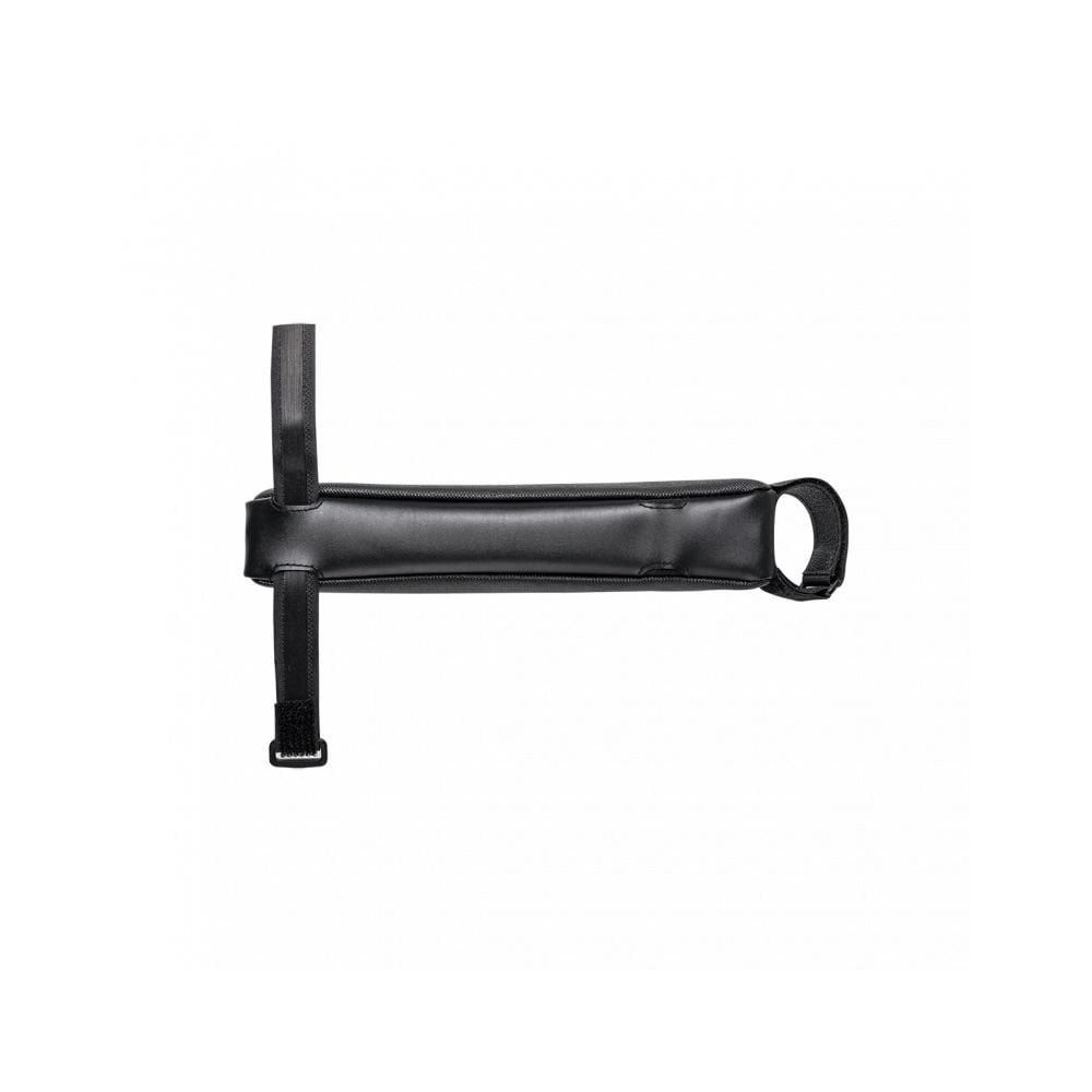 Topeak Fastfuel Black cycling top tube bag with aerodynamic design and 0.4L capacity for essential bike accessories.