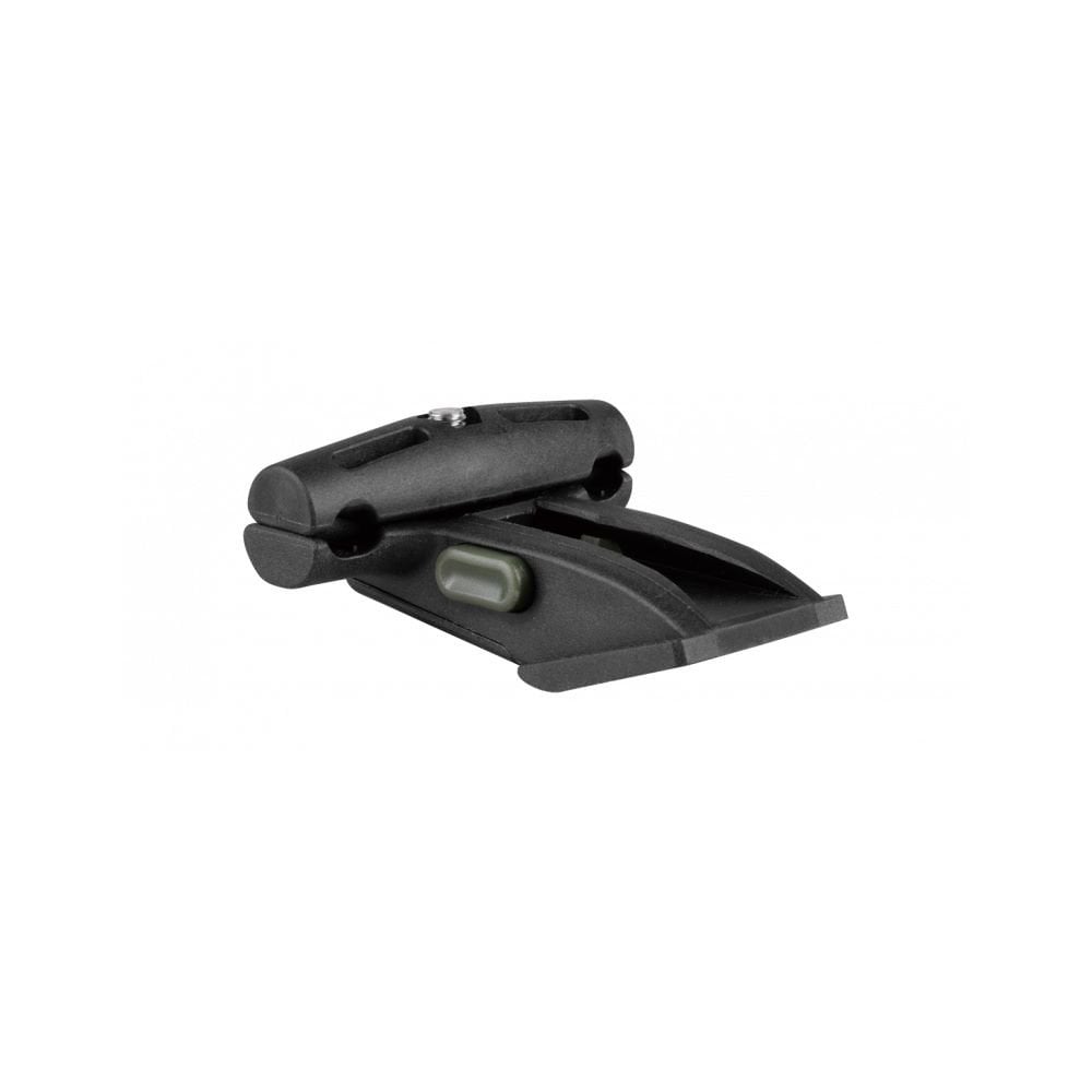 Topeak Free Pack Duo Fixer bike saddle bag in black with mounting straps and tyre levers, designed for cycling accessories.