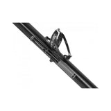 Topeak Race Rocket HPX bike pump in black, high-pressure tire inflator with digital gauge, suitable for road and mountain bikes