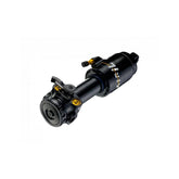 Cane Creek DBair IL G2 Trunnion rear shock with 4-way damping adjustment for mountain bikes, showing the shock body and adjustment knobs.