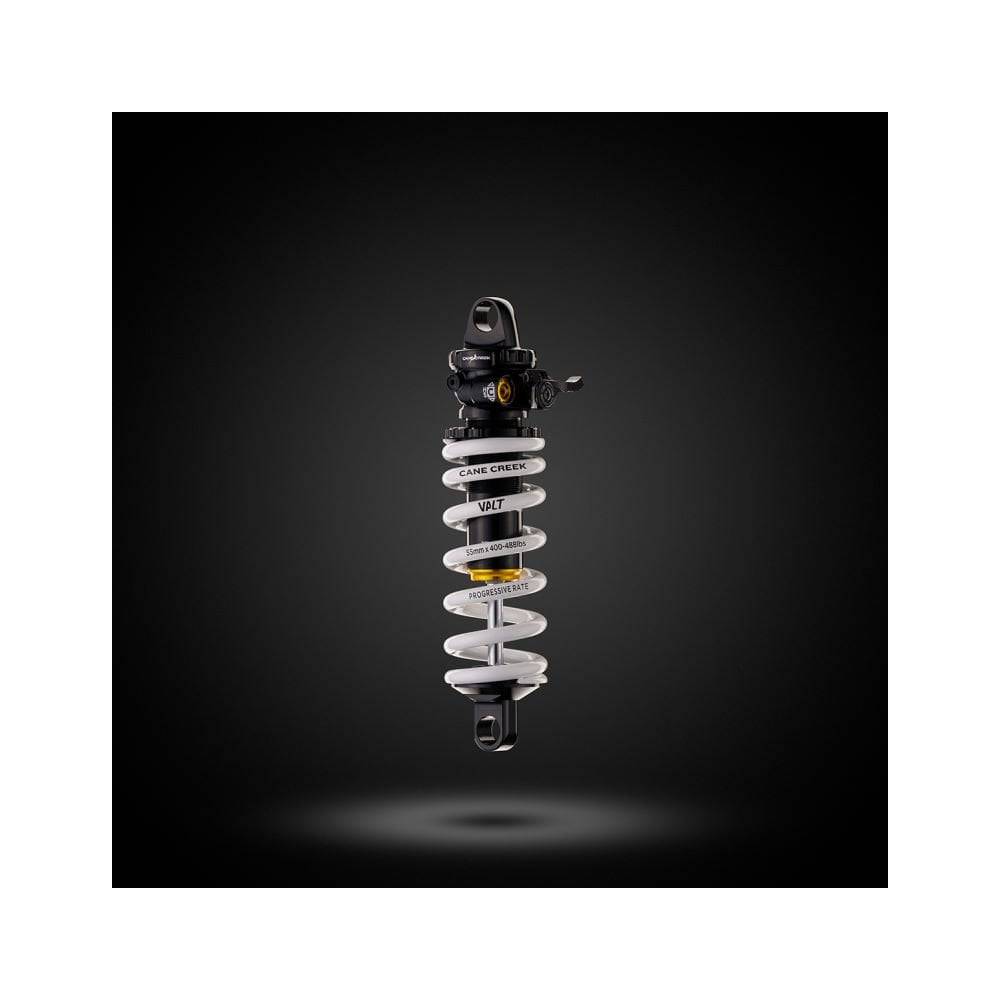 Cane Creek DB Coil IL G2 rear shock with four-way adjustability and climb switch, mountain bike suspension component