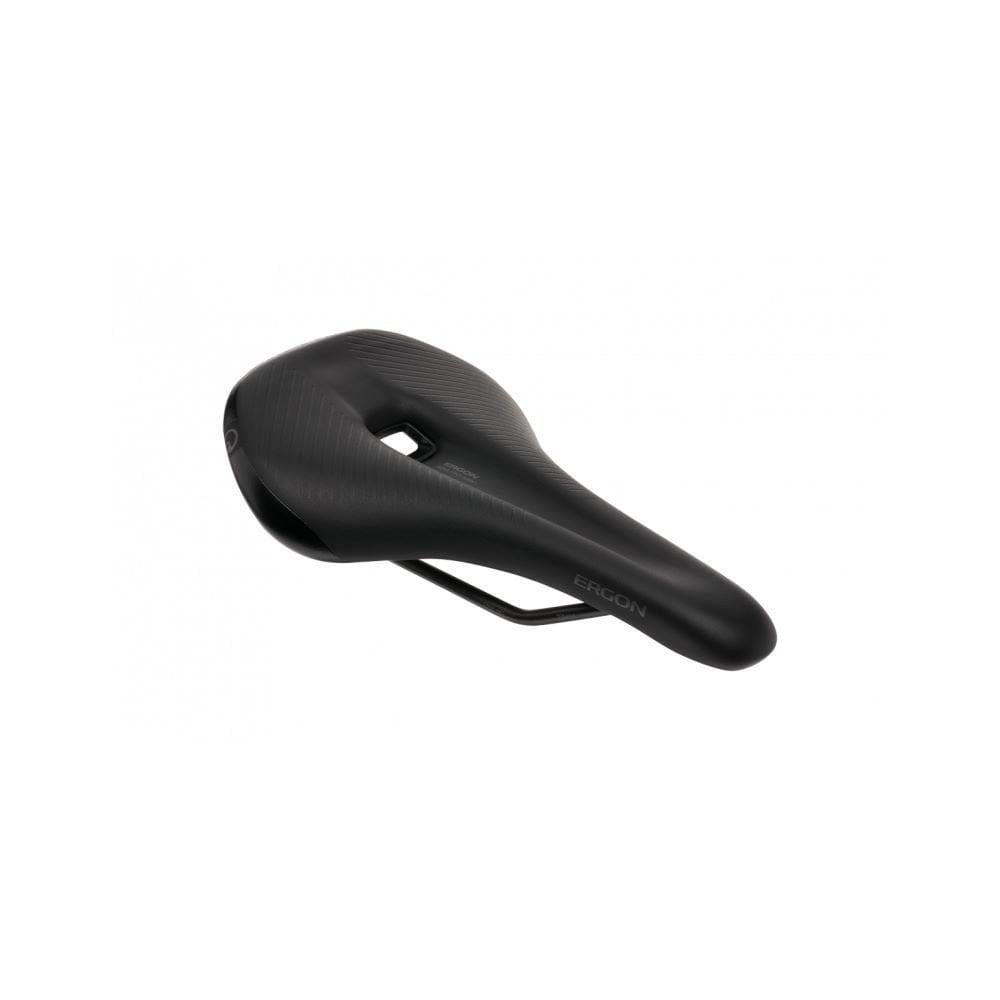 Ergon SM Pro men's mountain bike saddle with ergonomic design and pressure relief for comfortable cycling.