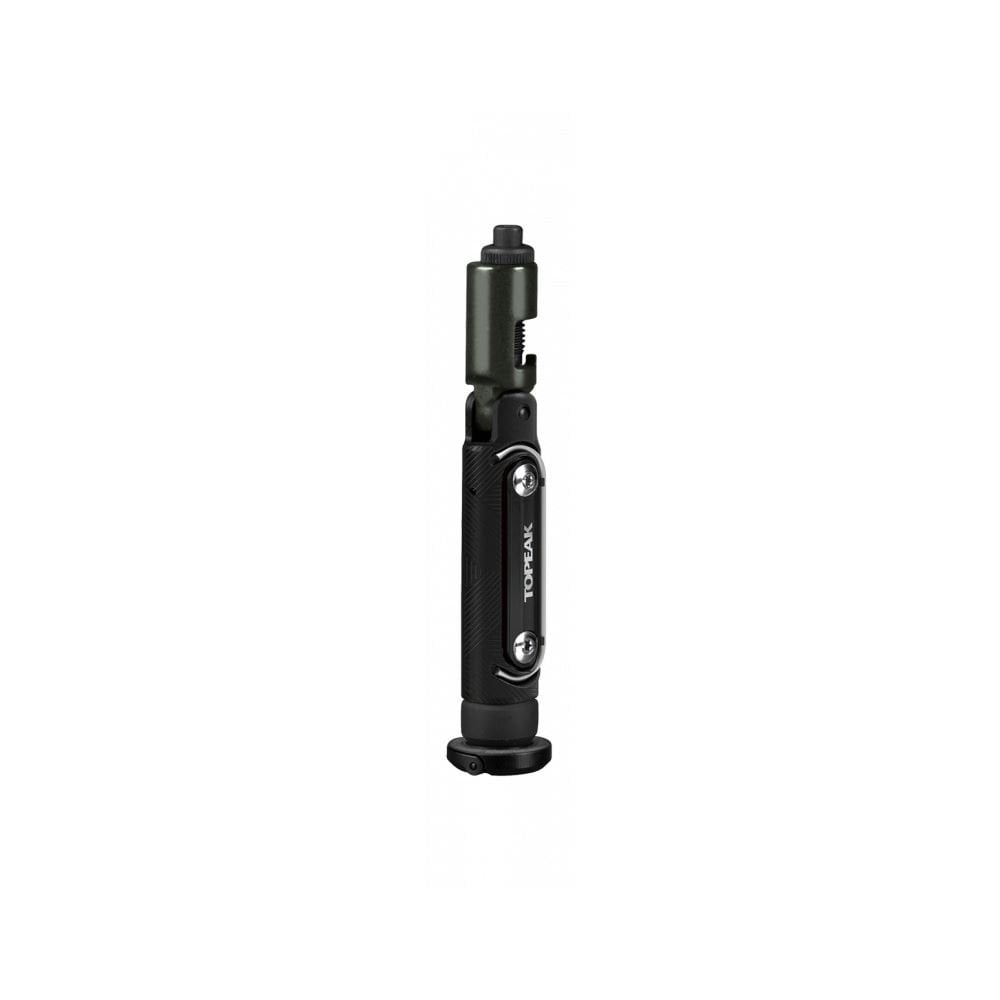 Topeak BB Hide n Tool Black compact MTB bottom bracket multi-tool with 7 functions, shown in workshop setting
