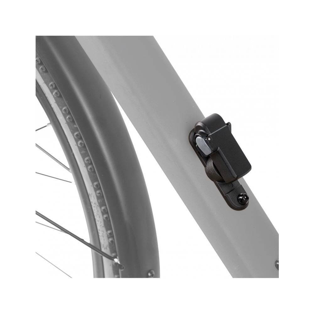 Topeak Ninja+ Toolbox Nano 7 bike multi-tool with mounting options in black, designed for compact bike workshop repairs.