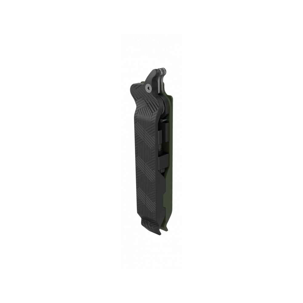 Topeak Power Lever Pro black bike multi-tool for chain and tire repairs, suitable for up to 13-speed bikes, workshop use.