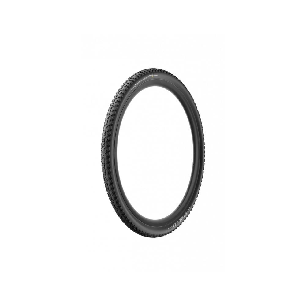 Pirelli Cinturato Gravel M tubeless ready tyre with SpeedGRIP compound for mixed terrain cycling, shown with tread pattern.