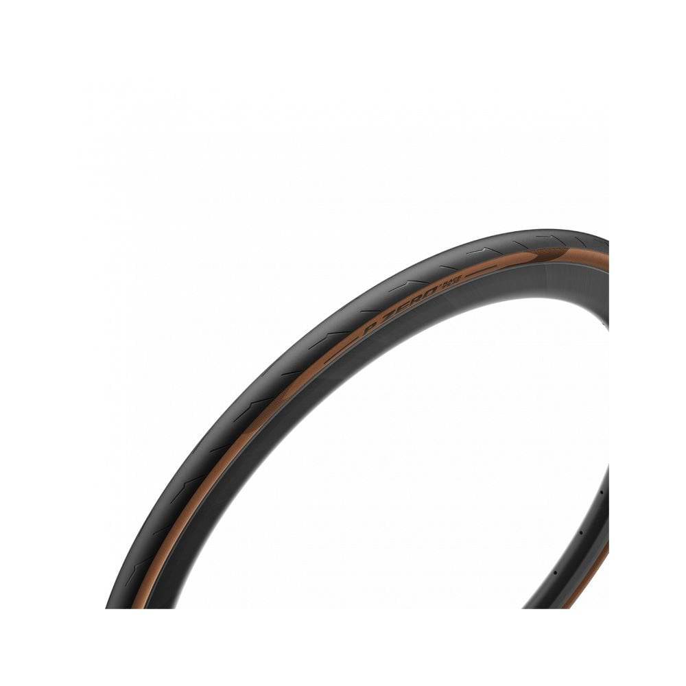 Pirelli P Zero Race TLR Classic tire for road bikes, high-performance bike component, made in Italy, shown mounted on wheel