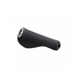 Ergon GS1 Evo ergonomic mountain bike handlebar grips with textured rubber surface for MTB, touring, and E-bike riding.
