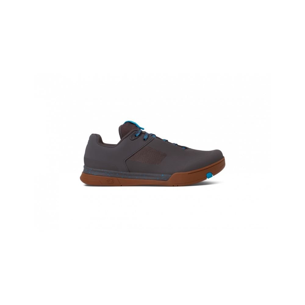 Crank Brothers Mallet Lace MTB shoes showing breathable trail footwear with laced design and mountain bike pedal compatibility.