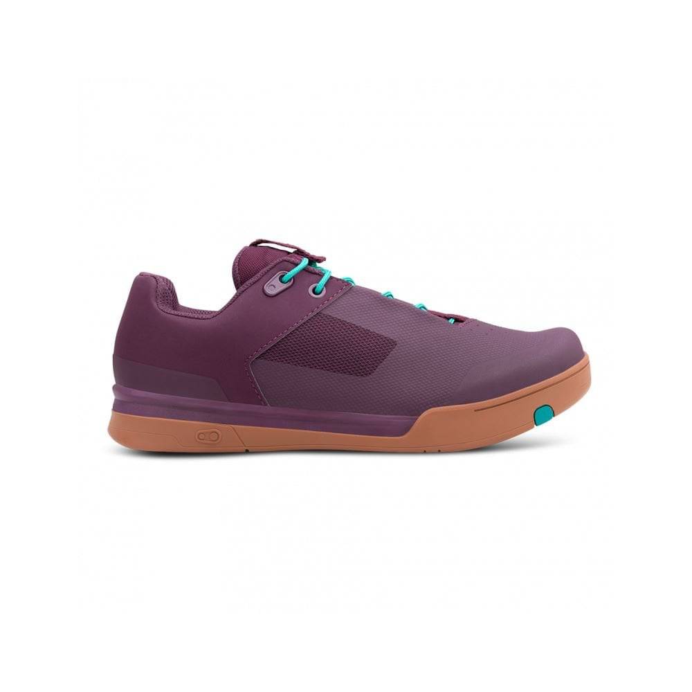 Crank Brothers Mallet Lace MTB shoes with breathable trail footwear design, compatible with mountain bike pedals, shown in the image.