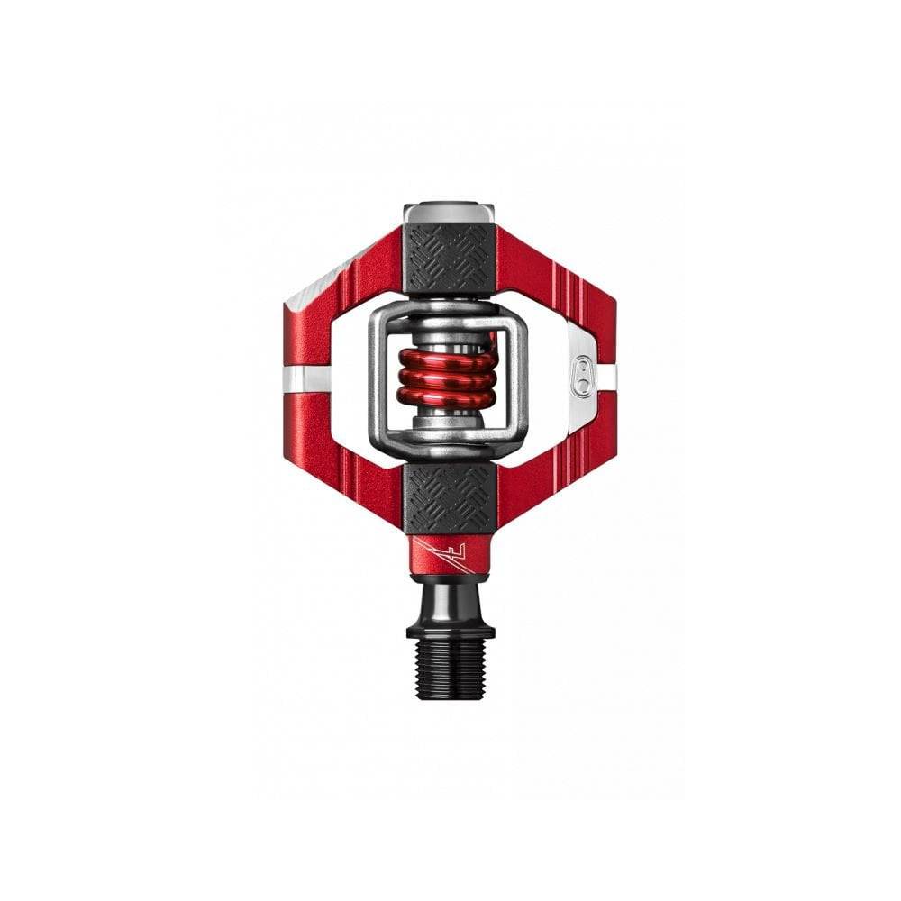 Crank Brothers Candy 7 clipless mountain bike pedals with mud-shedding design, durable pedals for mountain biking components.