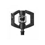 Crank Brothers Mallet E clipless pedal for enduro racing and trail riding, showcasing durable metal body and cleat attachment area.