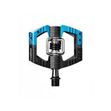 Crankbrothers Mallet E LS clipless enduro pedal with adjustable float and axle options, featuring durable metal construction.