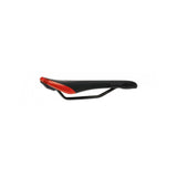 Ergon SM Pro Men mountain bike saddle with ergonomic pressure relief design, black lightweight bicycle component.