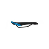 Ergon SM Pro Men mountain bike saddle with ergonomic pressure relief design, highlighting its sleek, ergonomic shape and cushioning.