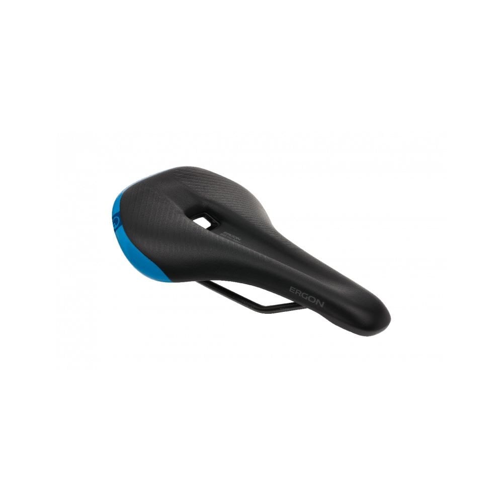 Ergon SM Pro Men mountain bike saddle with ergonomic design and pressure relief for comfortable cycling.