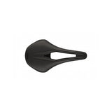 Fizik Vento Argo R3 racing saddle with ergonomic cutout, lightweight design, and sleek black finish for road bike comfort and stability.