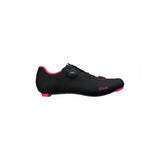 Fizik R5 Tempo Overcurve road cycling shoes with BOA IP1 dial and Velcro strap, shown from a side angle on a plain background.