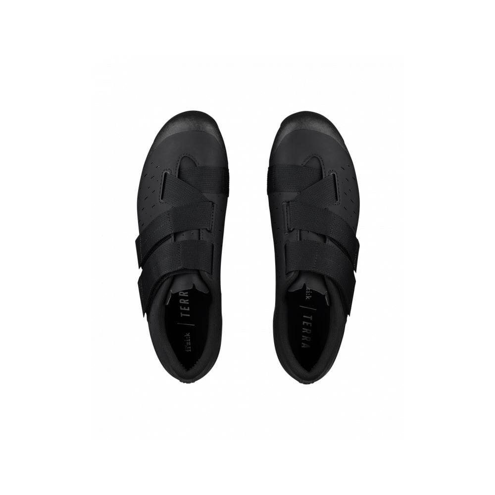 Fizik X4 Terra Powerstrap MTB cycling shoes for gravel and mixed terrain, featuring secure straps and durable design.