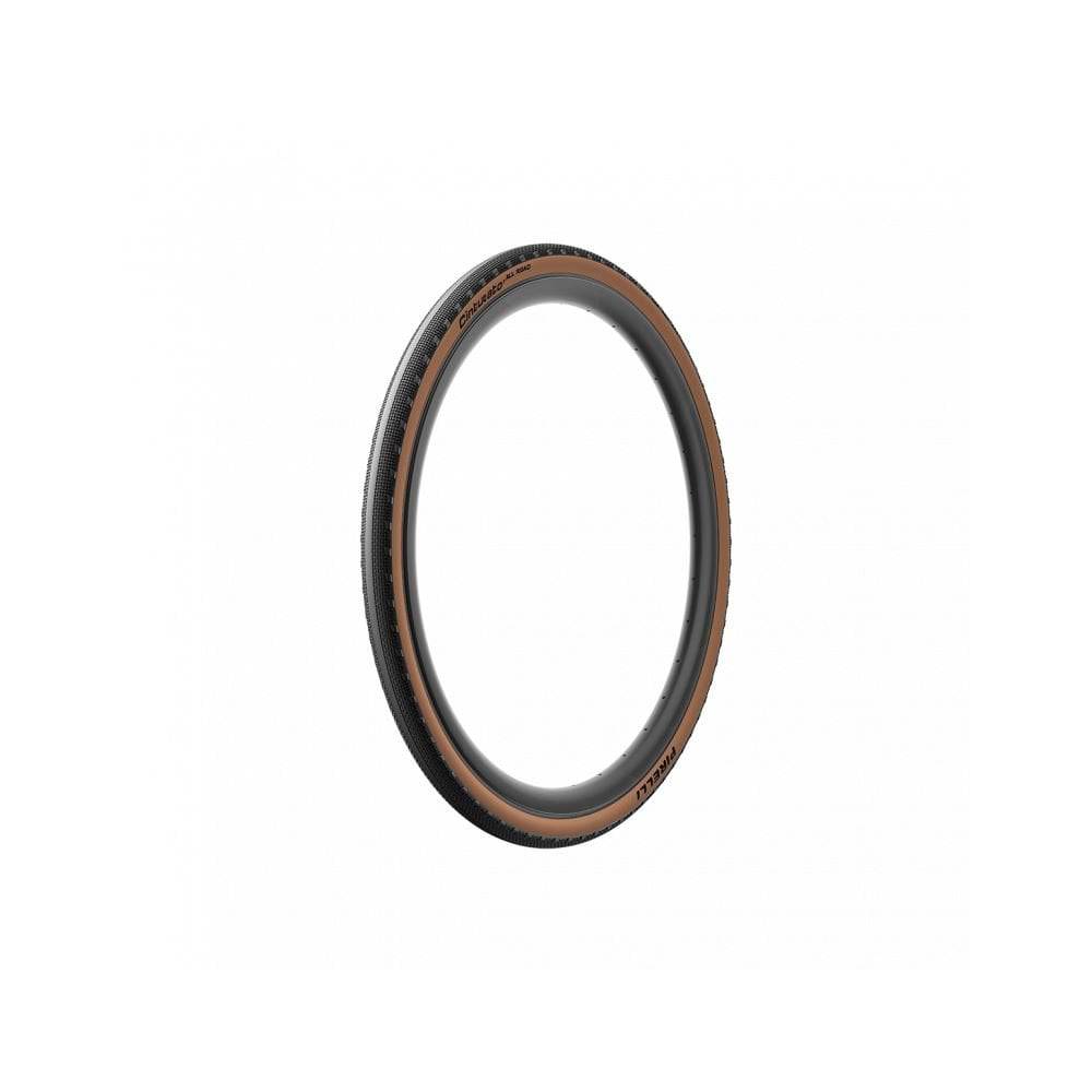 Pirelli Cinturato All Road tubeless-ready gravel and mixed terrain tyre with rugged tread pattern for off-road cycling.