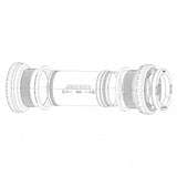 Sram Bottom Bracket Dub Spacer Kit MTB/Road V3 (Including 2.0 4.5 5 6.0 6.5 7.5 8.5 9.0 10.5 & 2 Pieces Of 2.5 3.0 5.5Mm) & 2 Standard Bsa 68 Al Spacers Bottom Bracket