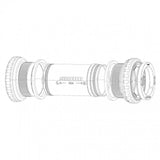 SRAM DUB bottom bracket spacer kit with multiple sizes, BSA 68 spacers for MTB and road bike component installation