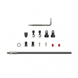 SRAM hydraulic disc brake hose kit with threaded fittings, 2000mm length, suitable for Elixir, Guide RSC, and Level TL black components.