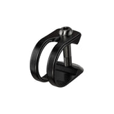 SRAM disc brake lever clamp with stainless T25 bolt for Code G2, Guide, or Level brakes, black U-clamp for bike components.