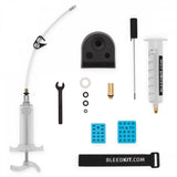 Bleedkit Shimano Workshop Edition hydraulic brake bleeding tool kit for bike components, includes tools for brake system maintenance.