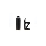 MAHLE X35+ external battery with holder and wire for e-bike range extension, shown with mounting components and cables.