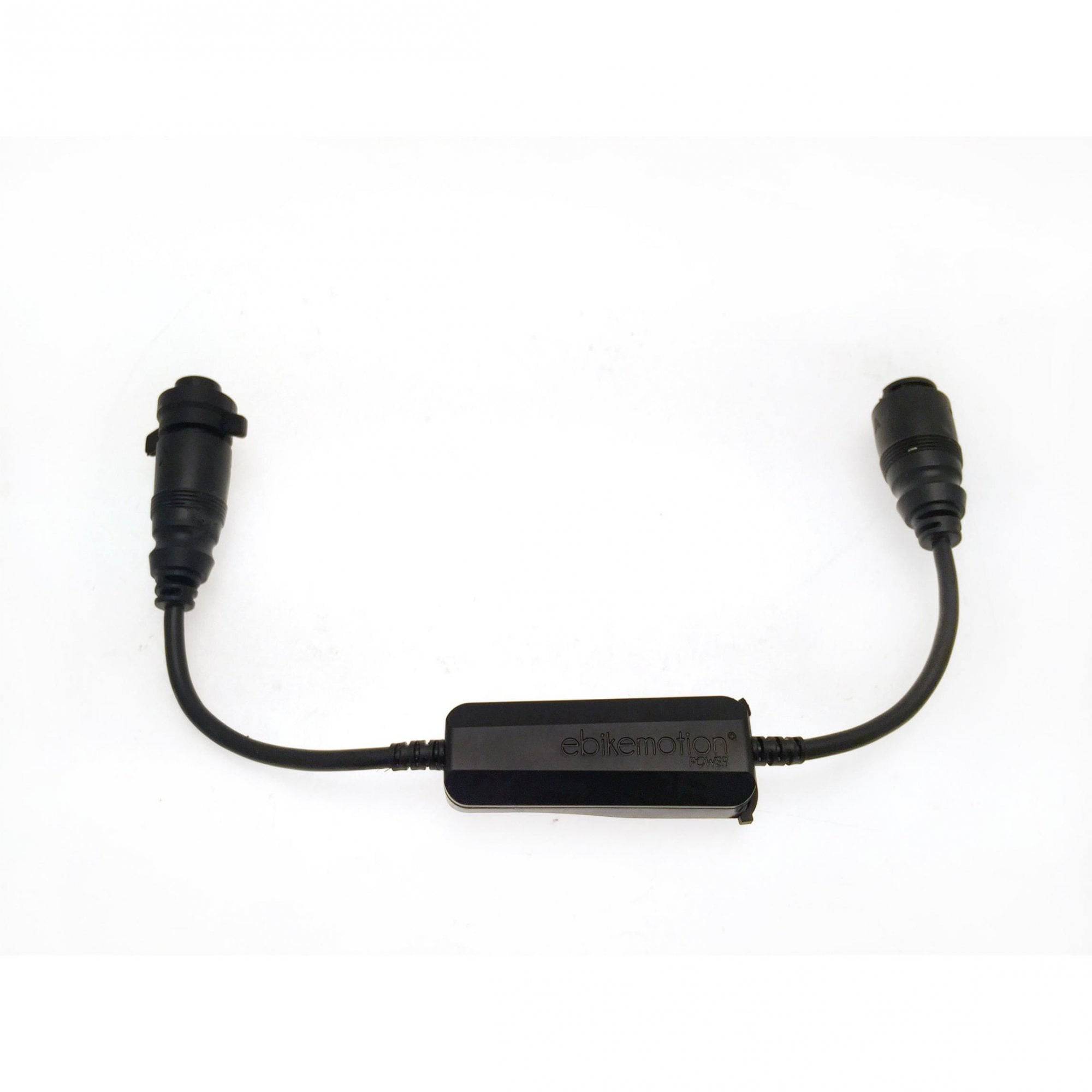 MAHLE X35+ GCU e-bike transmission system component for software updates and control, with electronic control unit and wiring.