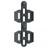SKS cage shifter and bike bottle holder adapter with adjustable mount and velcro straps, cycling accessories for secure attachment