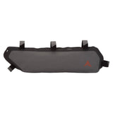 Altura Vortex 4L waterproof half frame bike pack in grey with reflective details, designed for cycling accessories.
