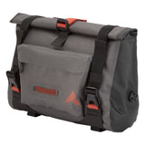 Altura Vortex 7L waterproof handlebar bag for bikes, in grey, featuring durable waterproof material and secure mounting.