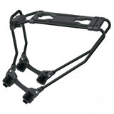 SKS Infinity universal bike rack with adjustable mounting and MIK adapter system, shown attached to a bicycle.