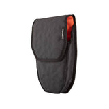Hiplok D1000 black water-resistant lock pouch with belt and bike mount for secure riding accessories.