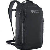 EVOC Commute 22L hydration backpack with laptop compartment and reflective safety features, designed for urban commuting.