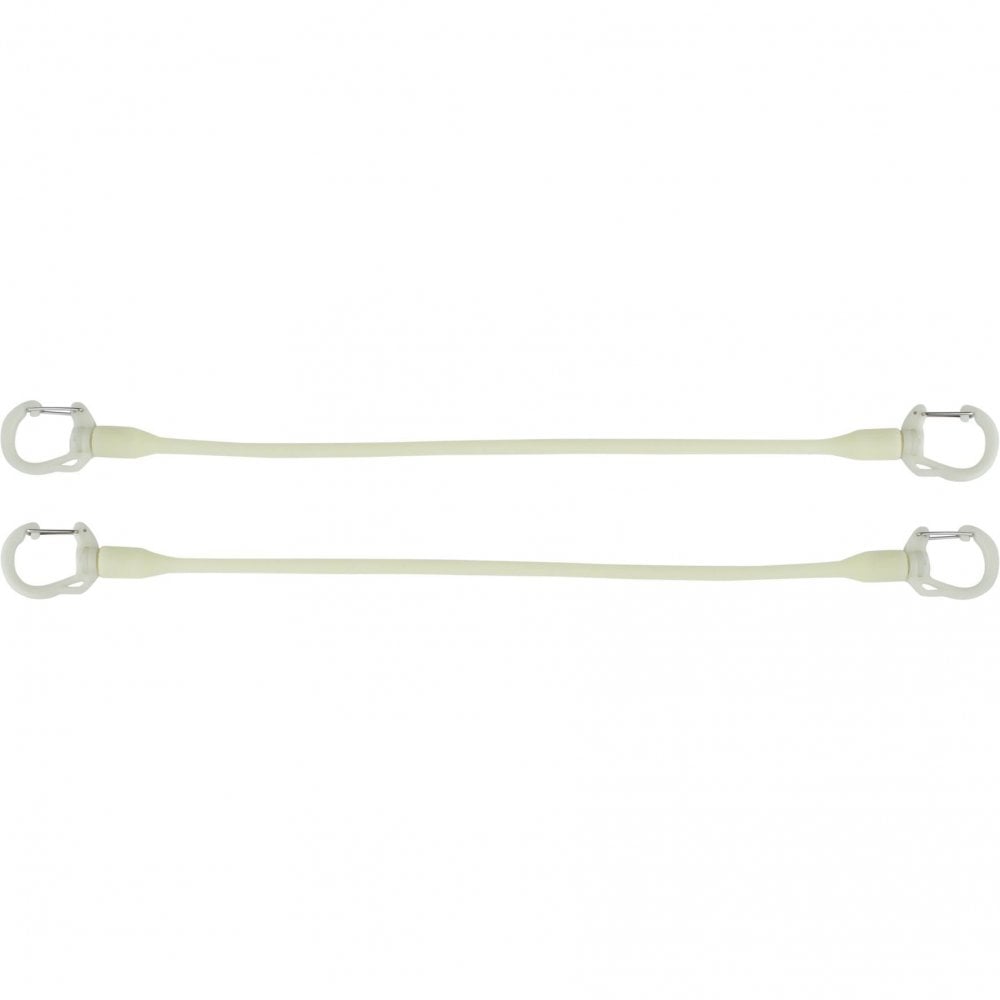 EVOC Cargo Straps 2-pack for COMMUTE backpacks, glow-in-the-dark safety straps for secure gear attachment.