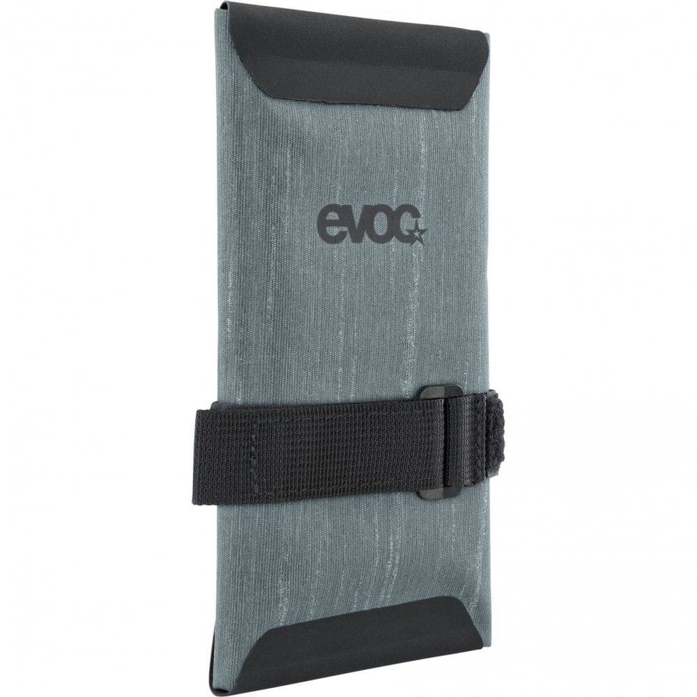 EVOC Tool Wrap WP waterproof bike tool bag with saddle mount panniers and storage compartments for cycling accessories.