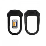 Hiplok Dx D-Lock with clip and Ride System, 14mm hardened steel bike lock, Diamond Sold Secure, accessory for bike security.