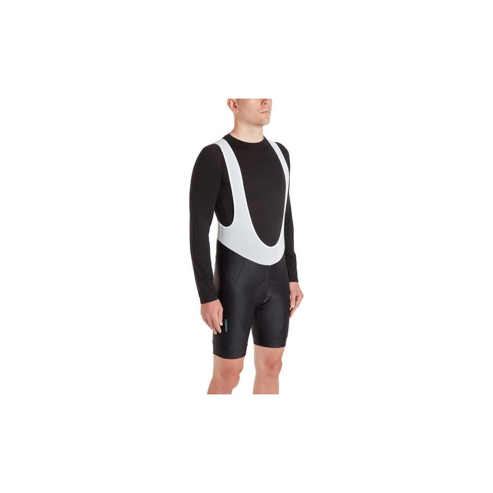 Madison Sportive men's cycling bib shorts with GelCel chamois and reflective details, designed for comfortable riding.