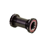 Black Wheels Manufacturing Italian threaded ceramic bearings for 30mm cranksets, high-performance bicycle component.