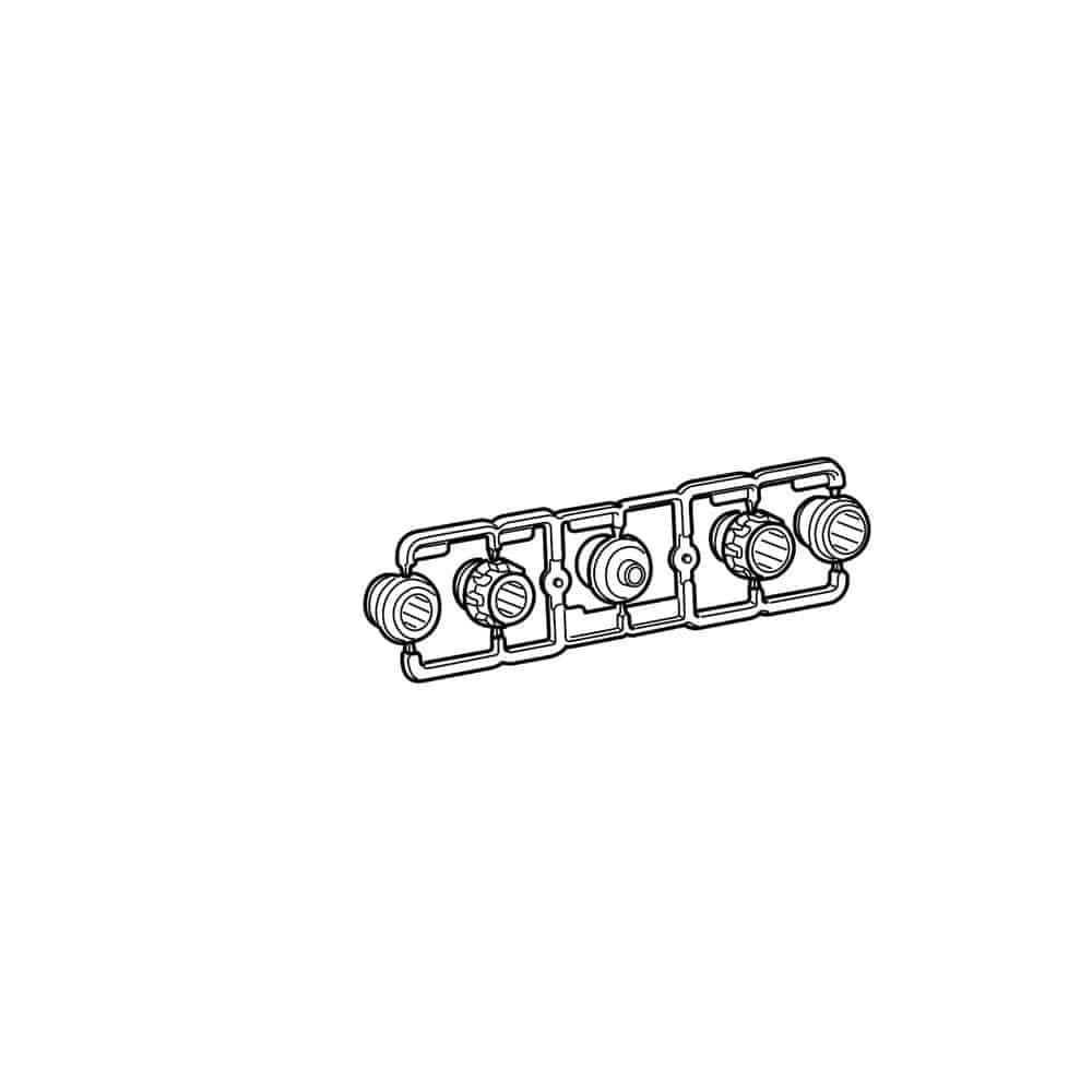 Thule TopRide Adapter Kit accessory for secure bike rack mounting and transport, shown with mounting hardware and components.