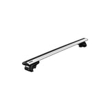 Thule 7104 Evo Raised Rail Foot Pack for cars with roof rails, set of four, car roof rack accessories for secure mounting.