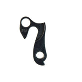 Wheels Manufacturing CNC machined anodized derailleur hanger dropout, replaceable bike component for precise gear shifting.