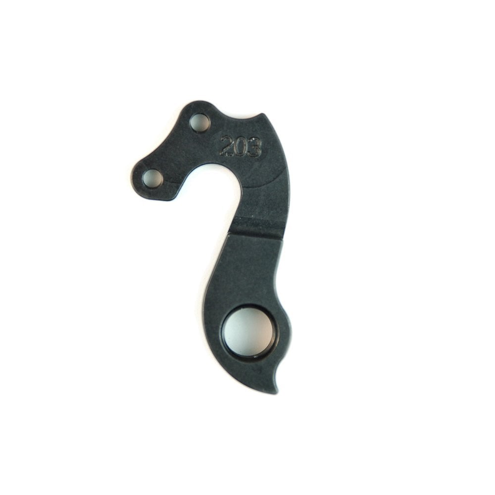 Wheels Manufacturing CNC machined derailleur hanger dropout for bike components, replaces damaged or worn derailleur hangers.