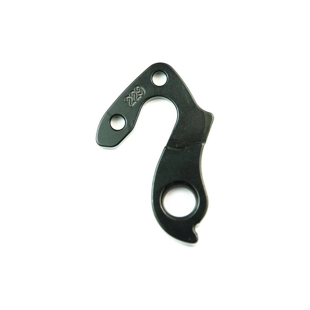 Wheels Manufacturing replaceable derailleur hanger 229 CNC machined dropout for bike components, silver metal with precise machining details.