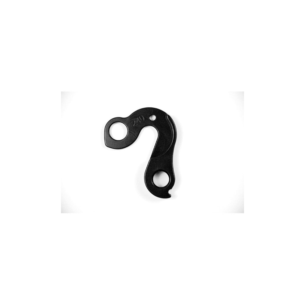 Wheels Manufacturing replaceable derailleur hanger dropout 240 for bike frames, showcasing the metal component on a neutral background.