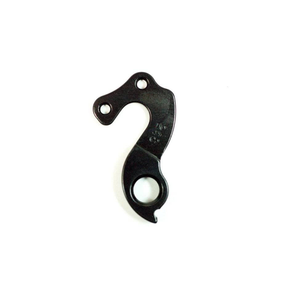 Wheels Manufacturing CNC machined anodized replaceable derailleur hanger dropout for bike components, durable and easy to replace.
